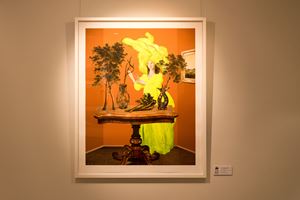 'M'lady's Ikebana' by Joan Ross at the 12th Sovereign Asian Art Prize 2016. Photo: Kitmin Lee.